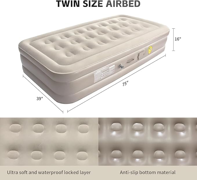 Air Bed Self-Inflating Air Mattress