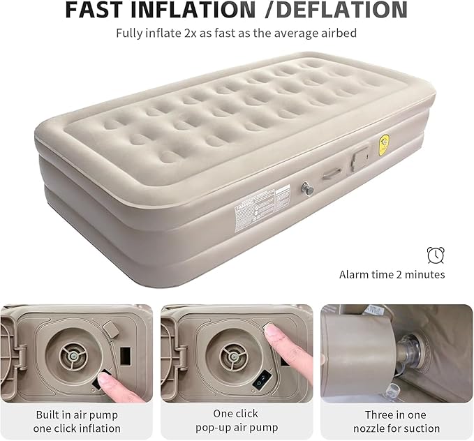 Air Bed Self-Inflating Air Mattress